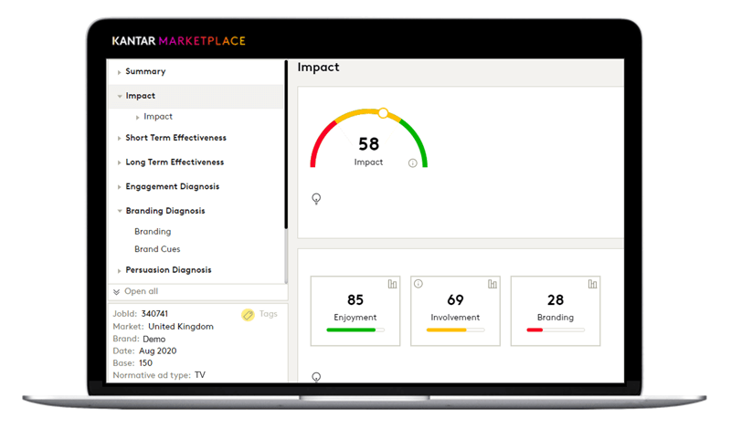 LINK+ dashboard