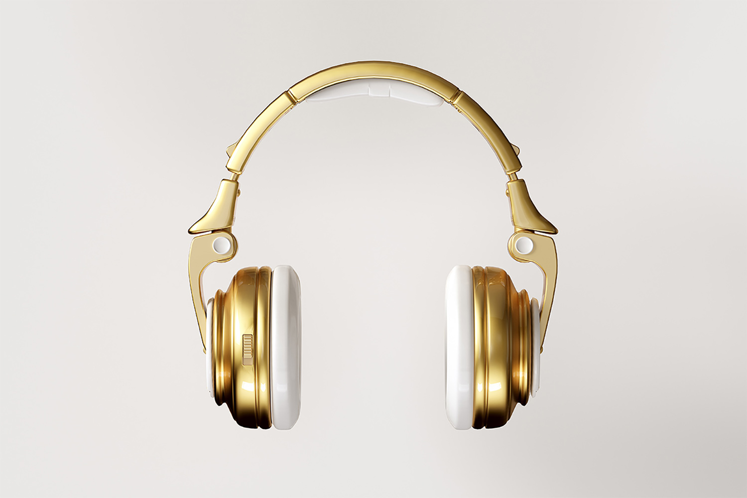 Gold Headphones