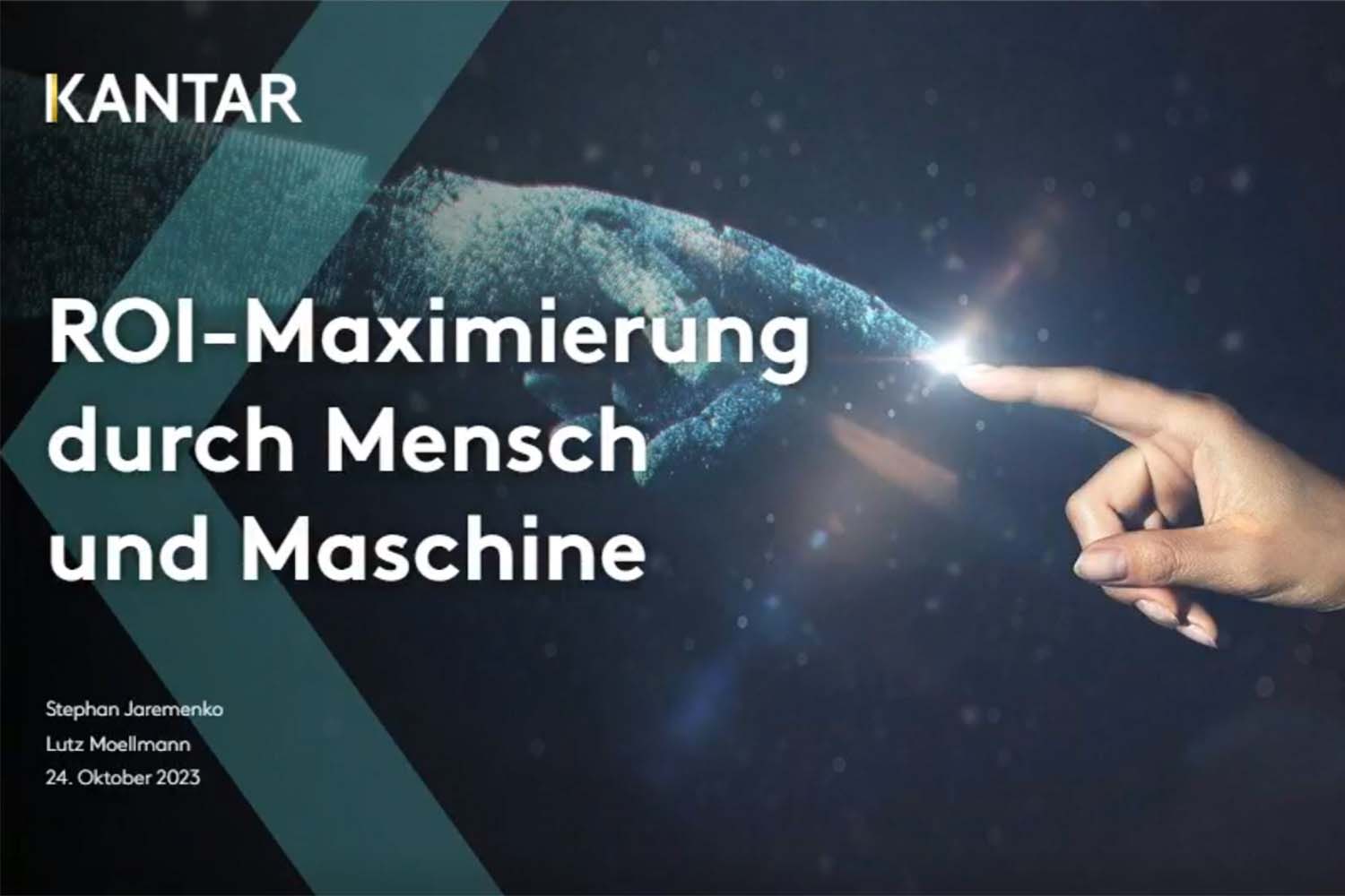 Webinar ROI-Maximierung durch Mensch und Maschine